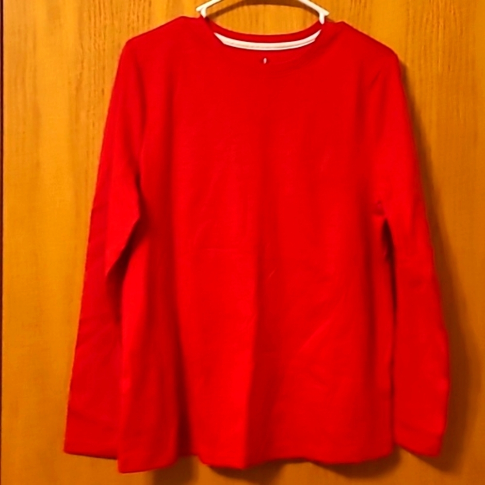 NWOT Isaac Mizrahi Live Essentials Longsleeve Top